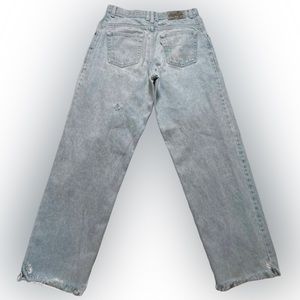 Silver tab vintage light washed denim levi’s jeans